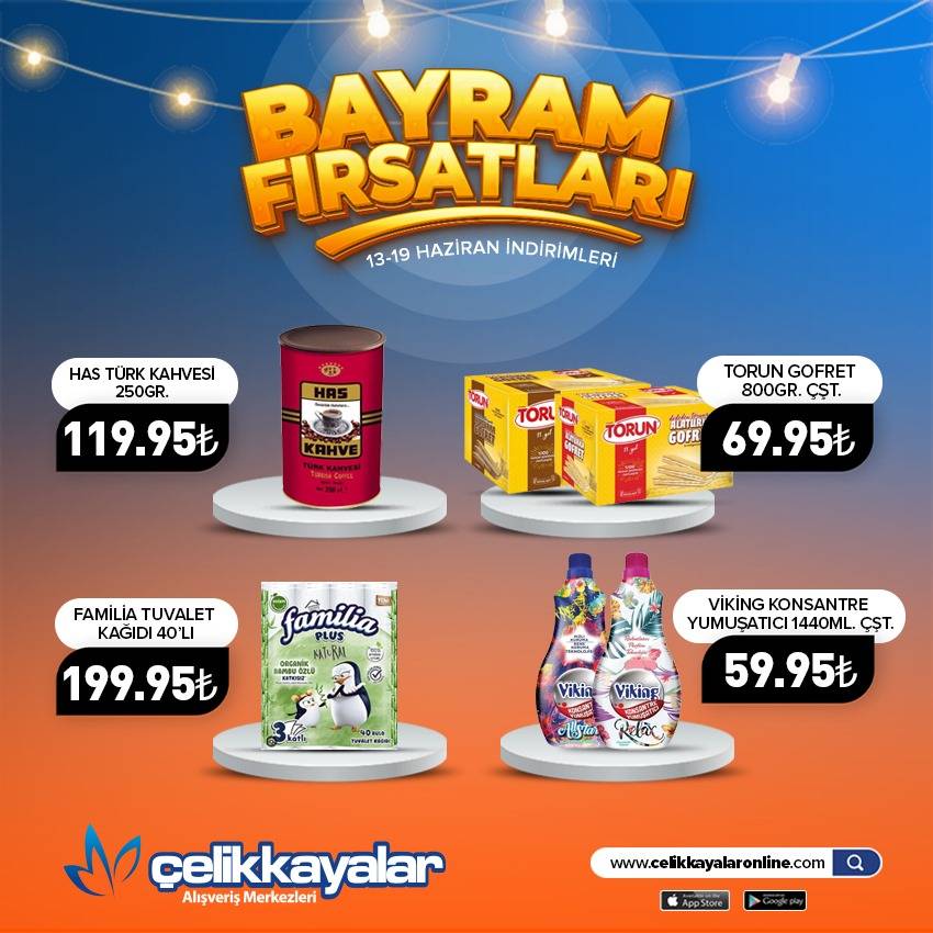 Konya’nın zincir marketinde dev bayram indirimi başladı 20